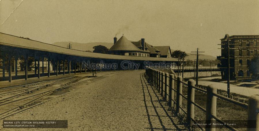 Postcard: Northampton station